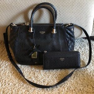 Guess Tote handbag with matching wallet